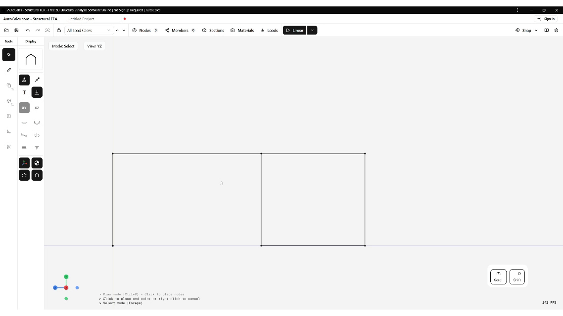 Split Member demonstration